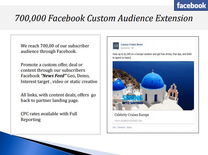 2016 Facebook Custom Audience